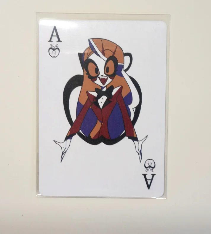 Anime figure Niffty Alastor Husk Vox Husk Lucifer cosplay Cartoon small card Collection card Accessories ornament birthday gift - view 2