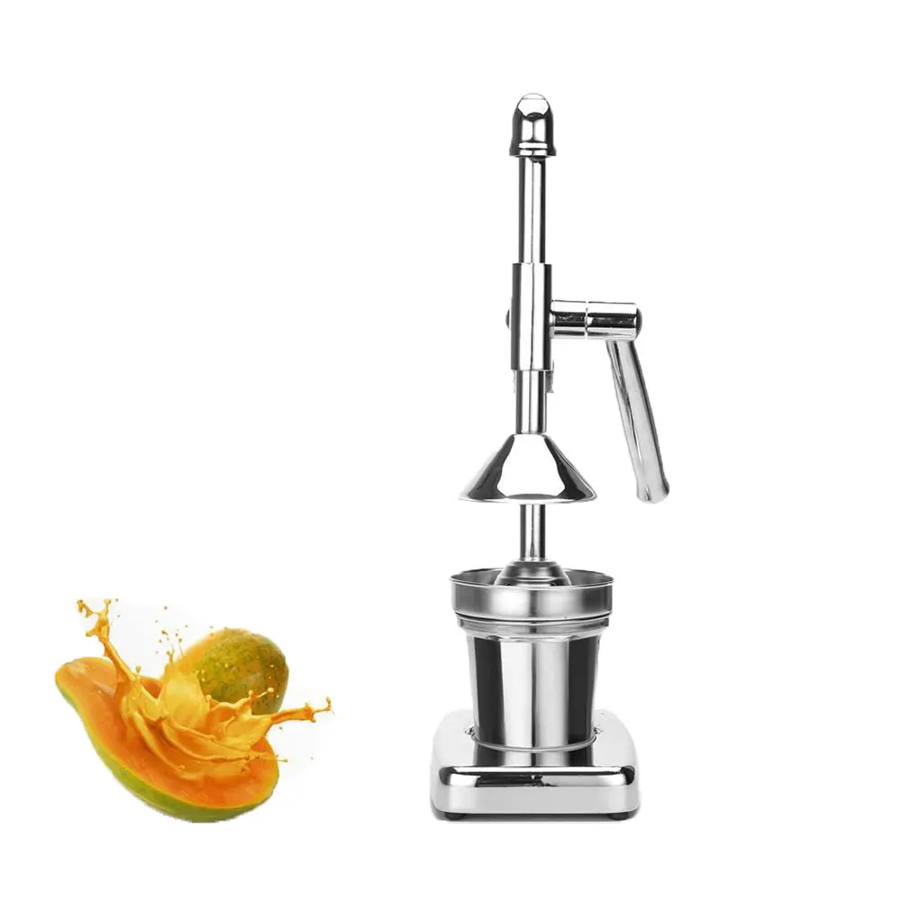 Orange Stainless Steel Manual Lemon Juicer Pomegranate Juicer Hand Press Citrus Juicer Commercial Grade Citrus Professional