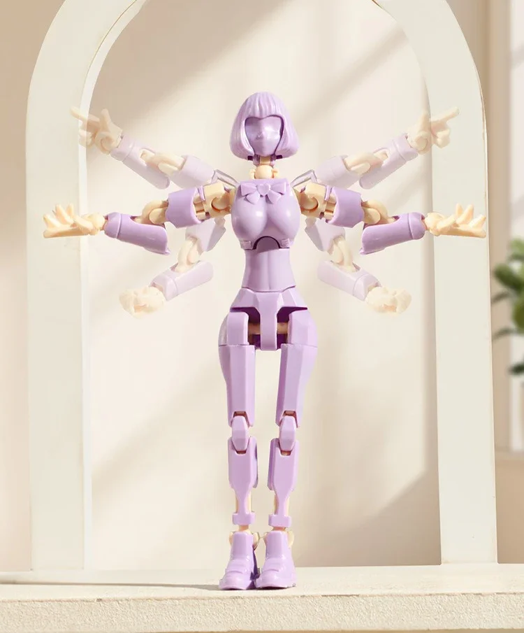 3D-Gedruckte Schaufensterpuppe Magische Schönheitsmädchen-Actionfigur Mehrfach Gelenkige Bewegliche Formwandelnde Roboter-Dekoration Geschenke – Detail 6