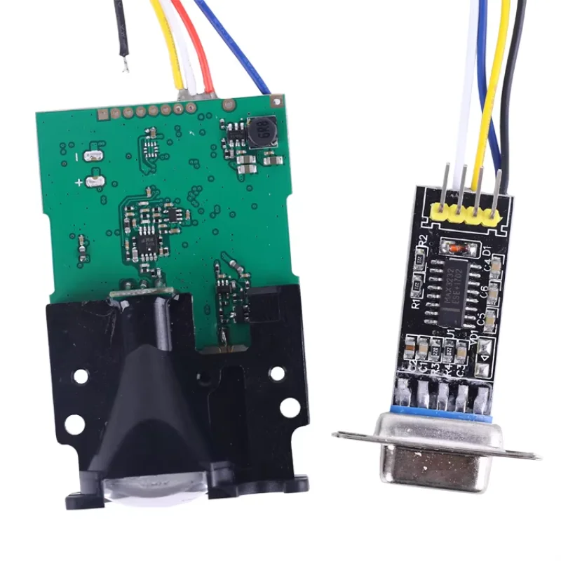 Digital 150m Laser Radar Measure Rangefinder RS232 TTL Módulo Sensor Medidor de Distância