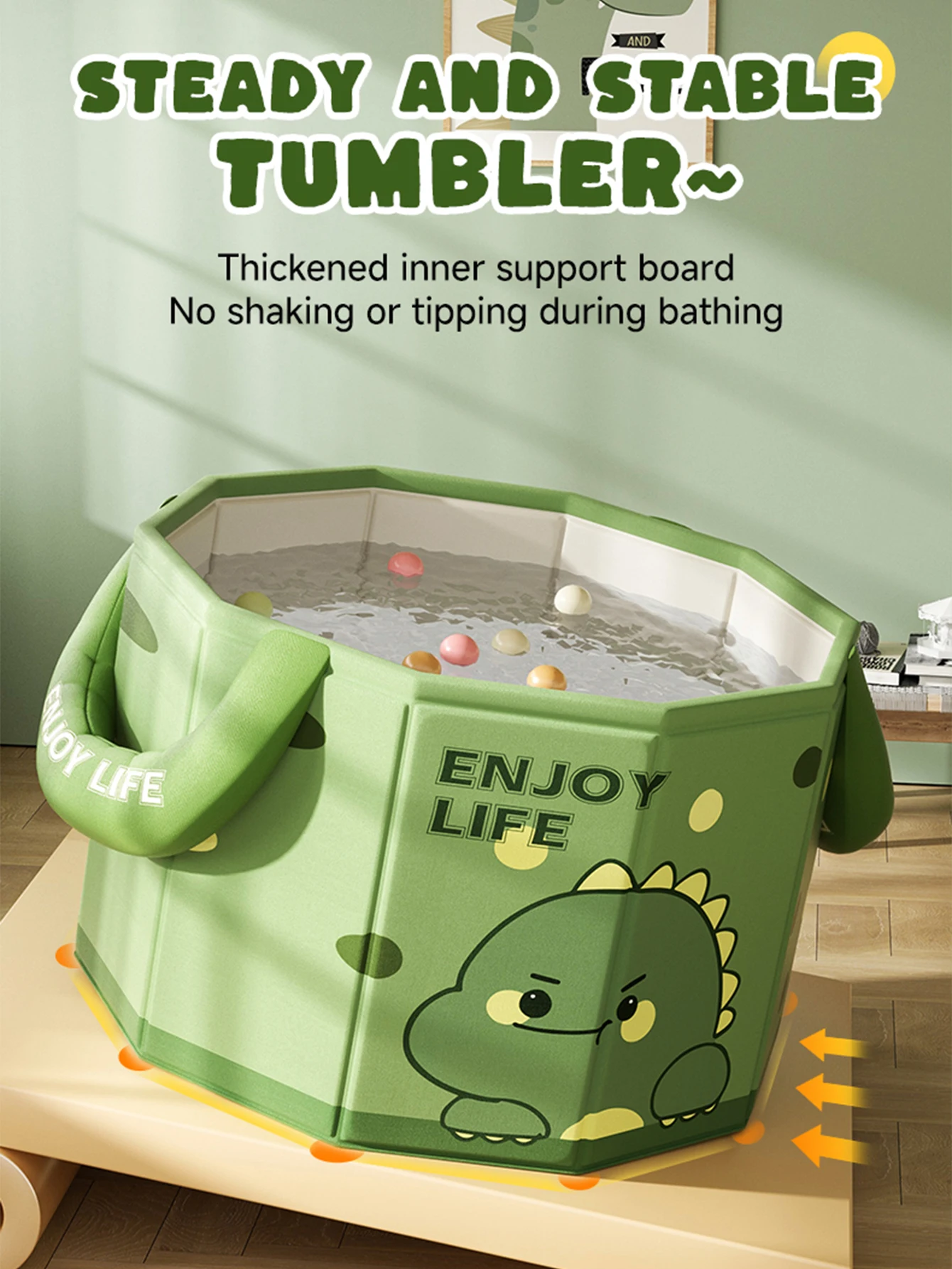 

Складная портативная ванна (1 шт.), складная спа-ванна для ванной комнаты, идеально подходит для душевых кабин и небольших квартир