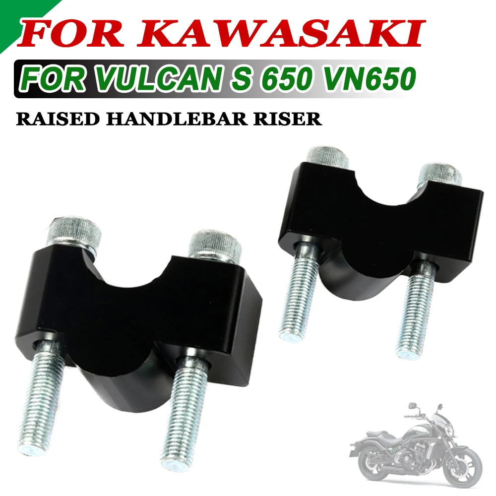 For KAWASAKI Vulcan S 650 S650 VN650 VN 650 Motorcycle Handlebar Riser Up Backs Moves Bracket Kit Handle Bar Riser Mount Clamp