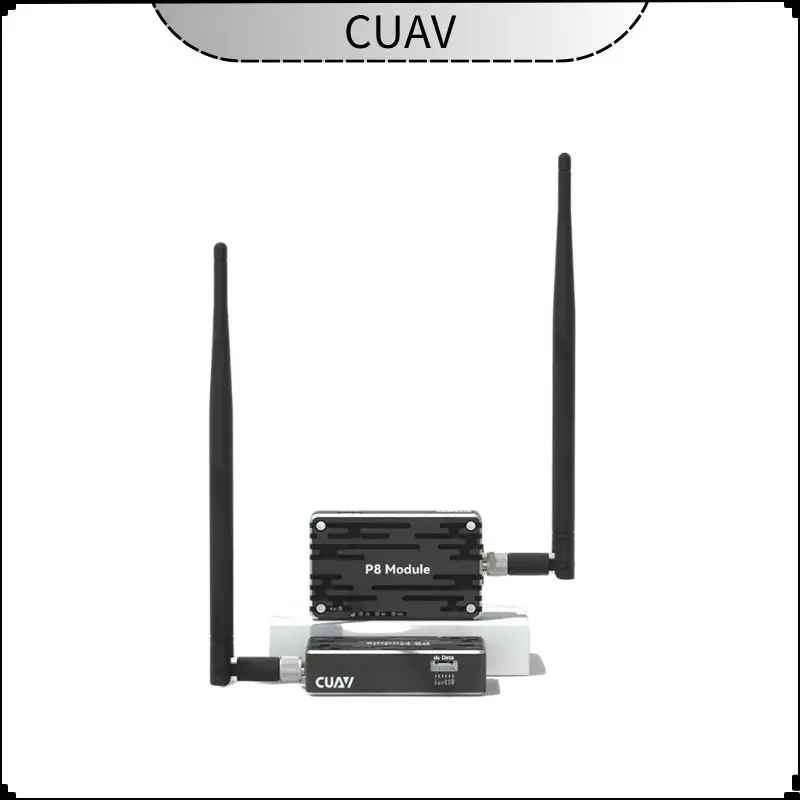 CUAV P8 Радиотелеметрия 840-845 МГц Беспроводная система передачи для FPV-трансмиссионной станции Набор модулей заземления и Sky