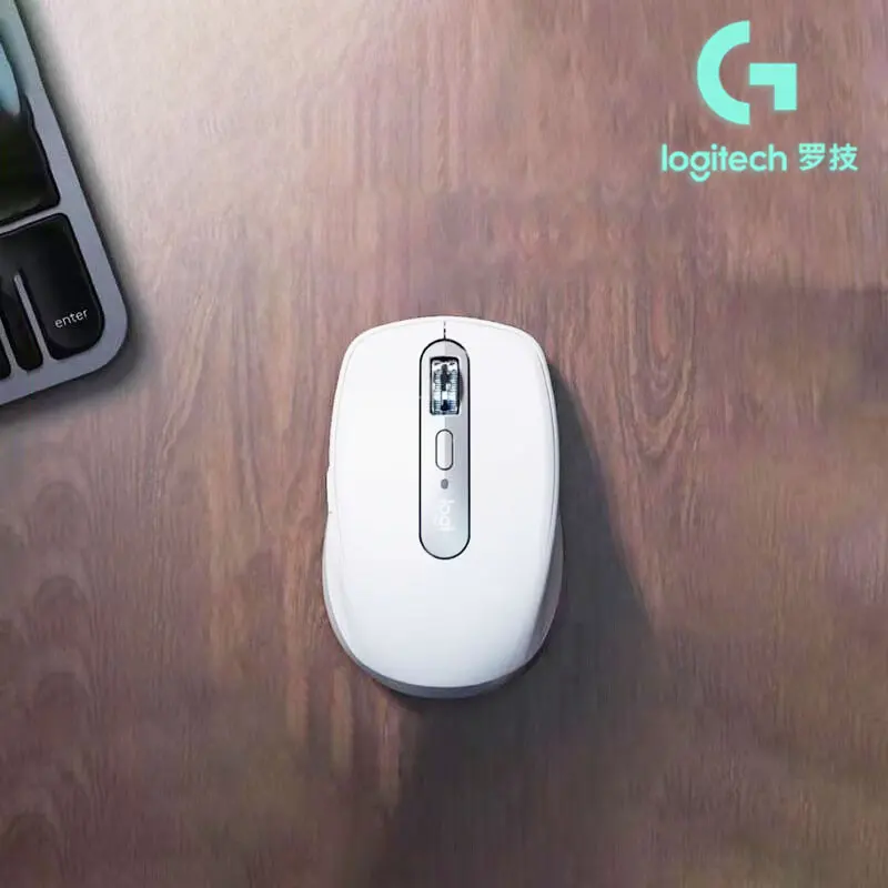 ماوس لاسلكي ميكانيكي للألعاب ثنائي الوضع من Logitech MX Anywhere 3S: تصميم مريح، متوافق تمامًا مع ألعاب المكتب