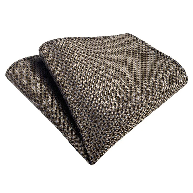 Fazzoletto da collo floreale geometrico in poliestere per uomo donna fazzoletto da taschino sciarpe abito tasca quadrata decorazione sciarpa