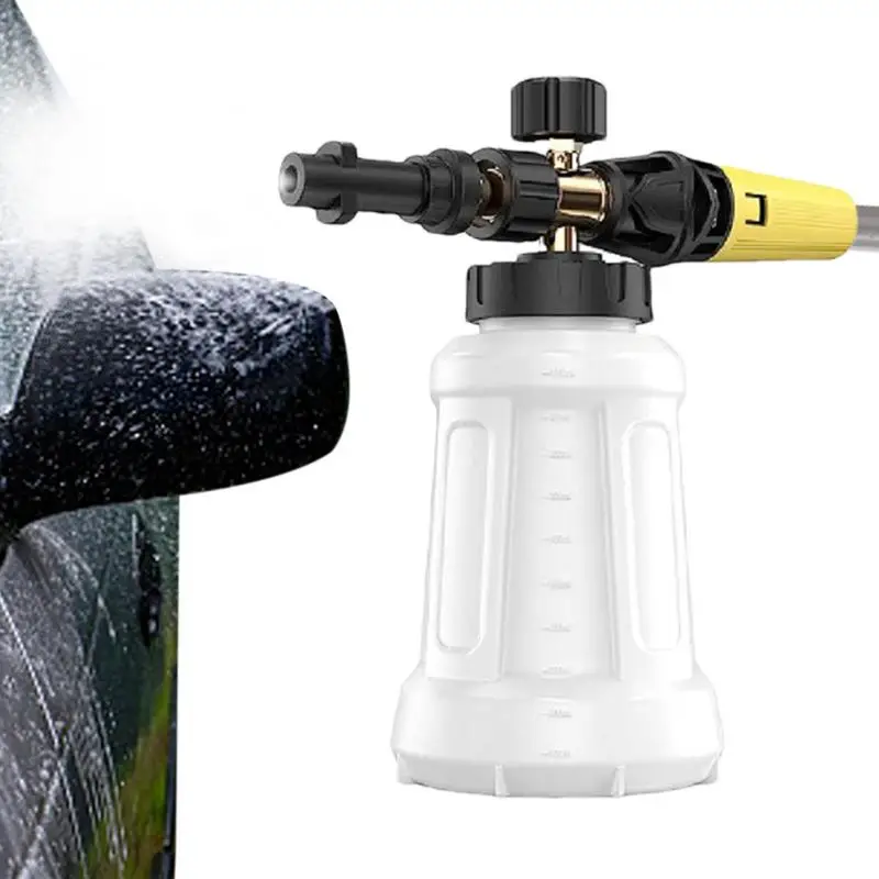 

Foam Bottle For Pressure Washer Adjustable High-Pressure Foam Spray Bottle Versatile Car Washing Tool Foam Sprayer Pressure Spra
