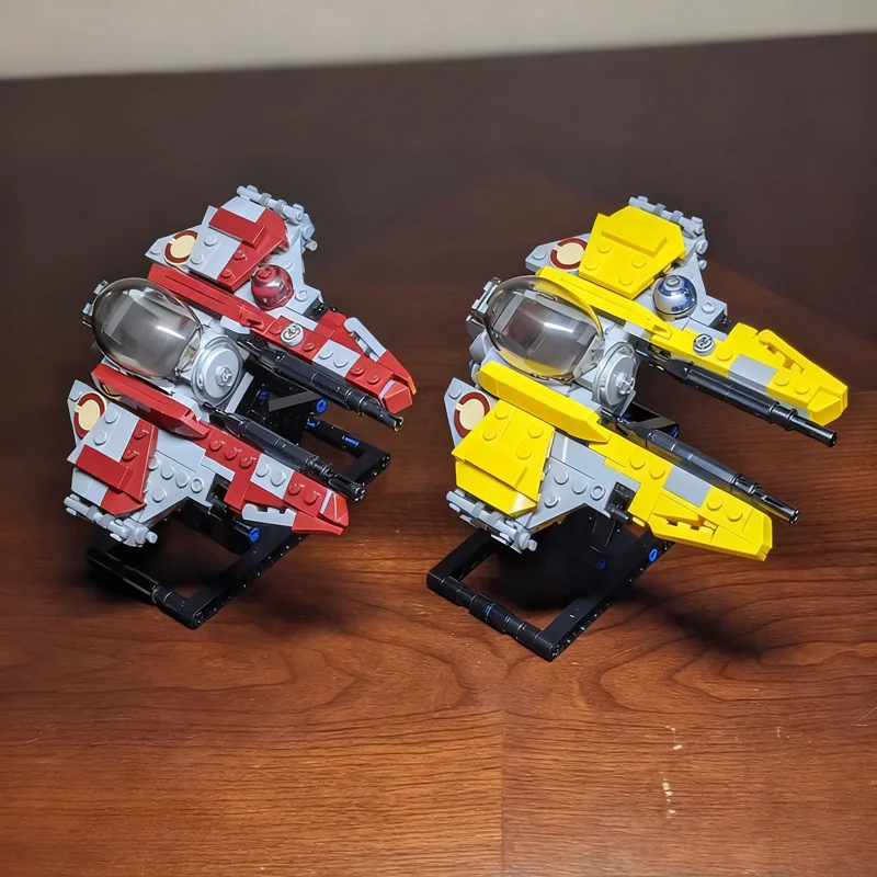 621 pçs moc eta 2 actis classe interceptores estrela batalha modelo blocos de construção arquitetura brinquedo diy presente natal ideia criativa