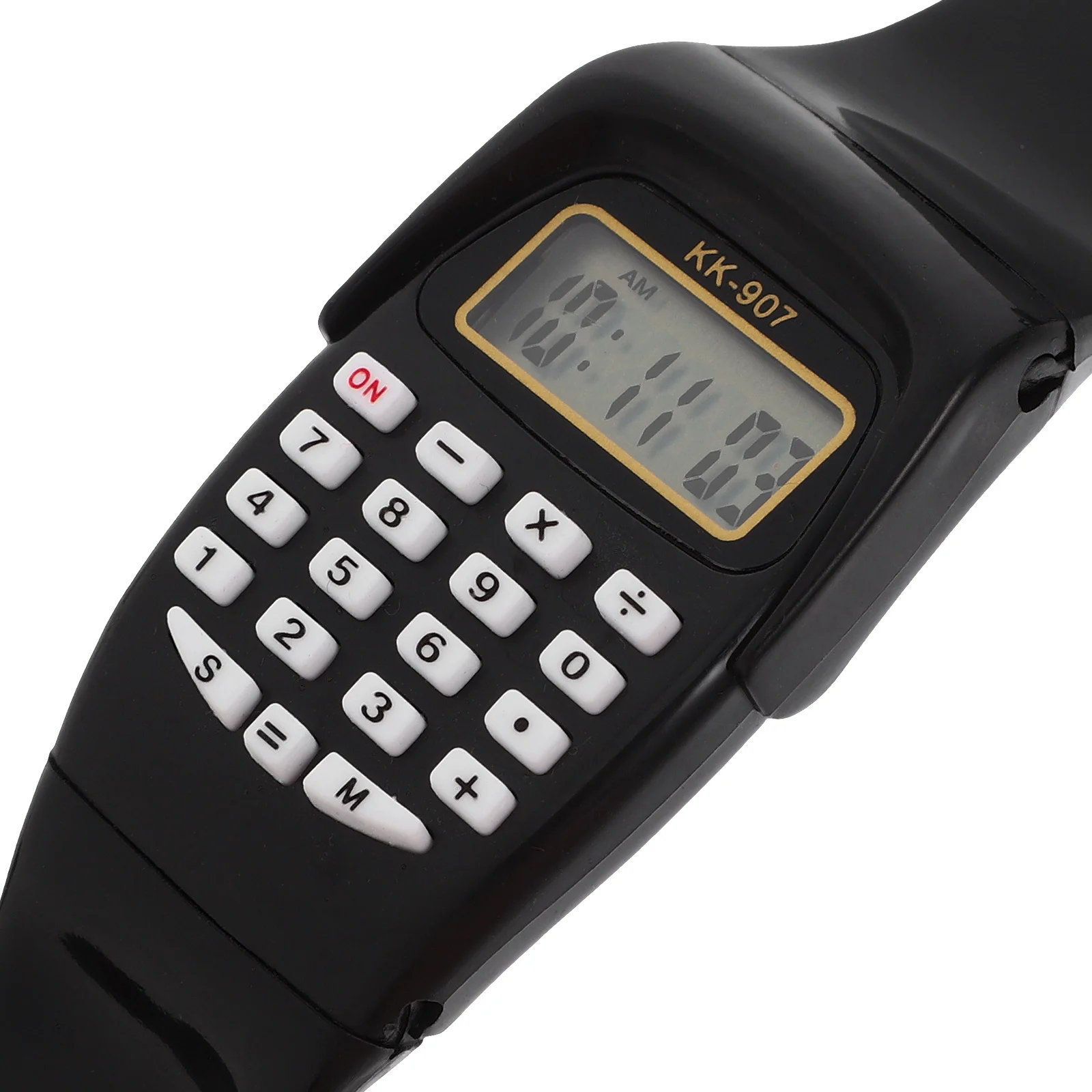 2pcs Calculator Watch for Kids Black Computer Table Toddler Watches Boys Durable Long Use Easy Comfortable Birthday Gifts Math