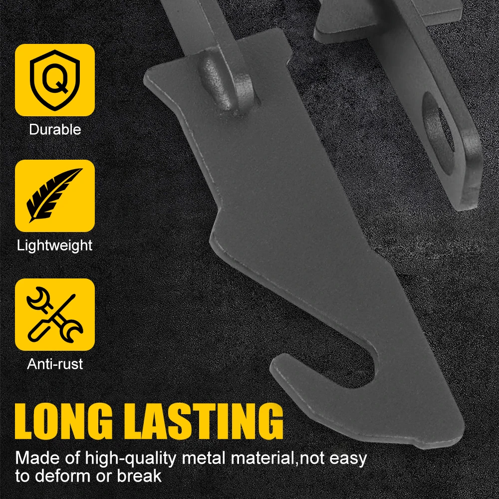 for RZR Metal Door Extender Latches 3.5inch UTV Door Latches Extender Compatible with RZR XP 1000/4 1000 / Turbo/Turbo S / 900