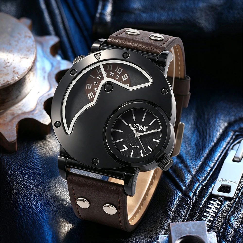 1Pc Men's Quartz Watch, Gifts For Parties, Valentine's Day, New Year's Day, Halloween, And For Friends And Family