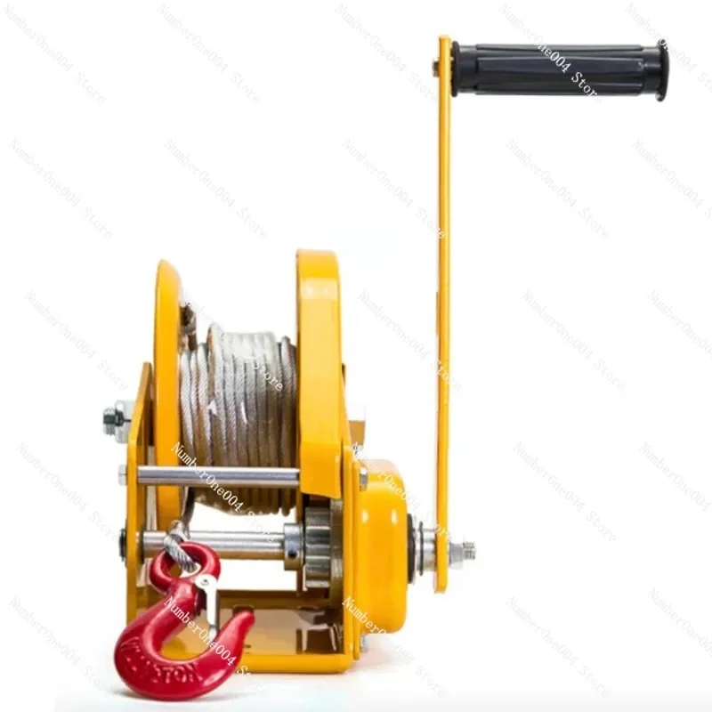 

Stainless Steel Ship Anchor Truck Automatic Manual Hoist 1200LBS Self-locking Manual Winch