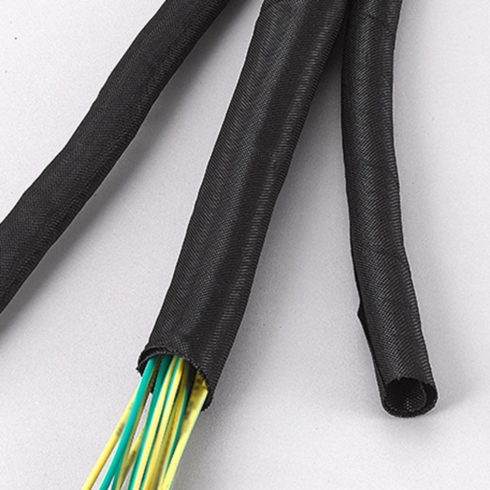 Cable Management Cable Management System High-Temp Wire Wrap Abrasion Resistant Adjustable Length Fire Resistant