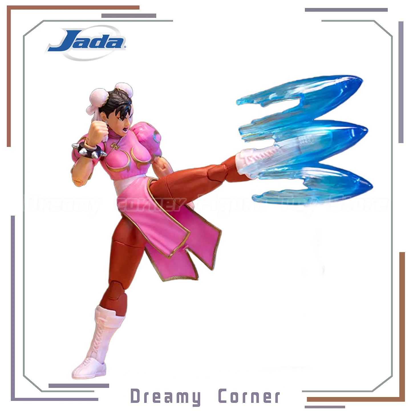 

【In Stock】Original Jada Toys Ultra Street Fighter II: The Final Challengers Chun-Li 1/12 Action Figure Toys Model Gift