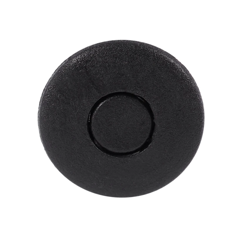 200Pcs Car Molding Door Fender 5Mm Hole Plastic Rivets Fixing Black.