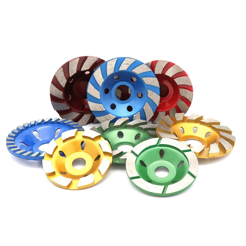 35/50/56/80/90/100mm Diamond Segment Grinding Cup Wheel Disc for Concrete Granite Stone Ceramic Grinding Cutting Wheel 1pc
