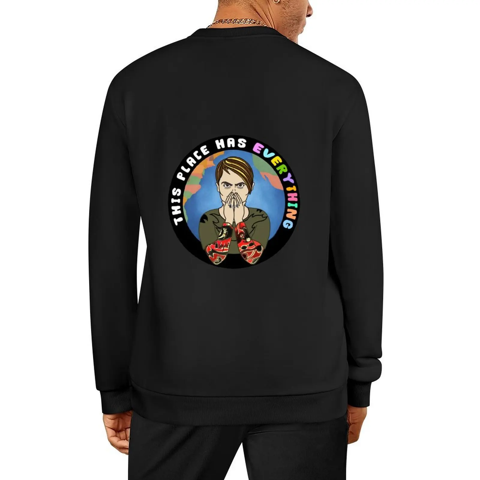 

SNL Stefon // This Place Has Everything Pullover japanese style anime clothing autumn clothes hooded sweatshirts