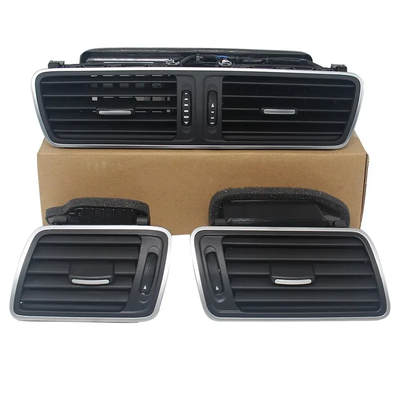 

Air Center Console Air Condition Vents For Passat B6 B7 CC R36 3AB819701A 3AB819702A 3AD819728A