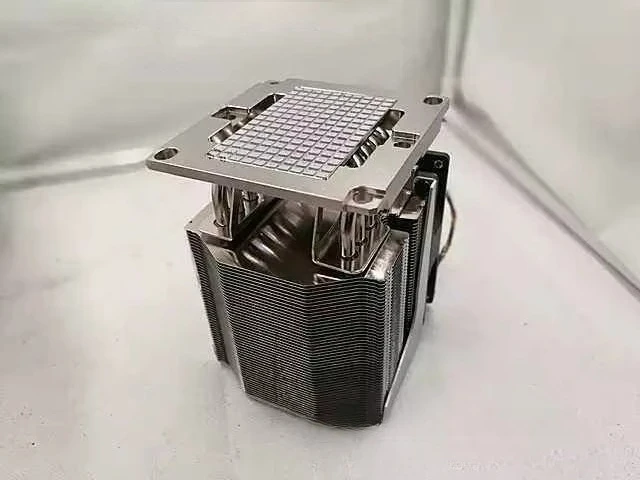 3647 Aluminum Plate High Performance CPU Cooler, Composite Heat Pipe Thermostatic Fan Integrated Radiator