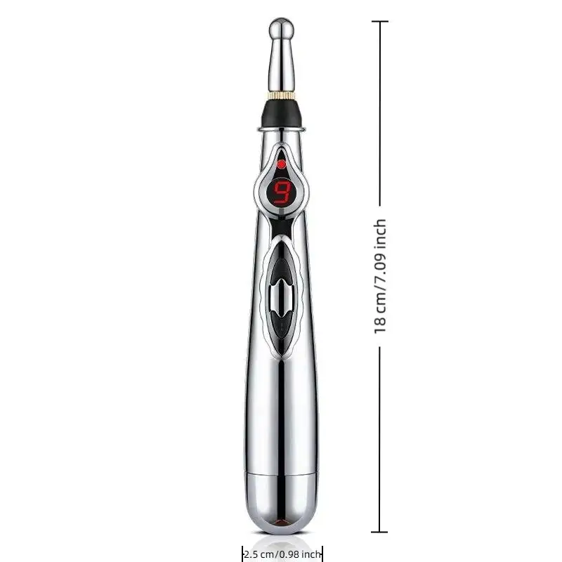 Electronic Meridian Energy Acupuncture Pen Acupoint Stimulator Massage Therapy Tool For Home Body Relief Care - view 6