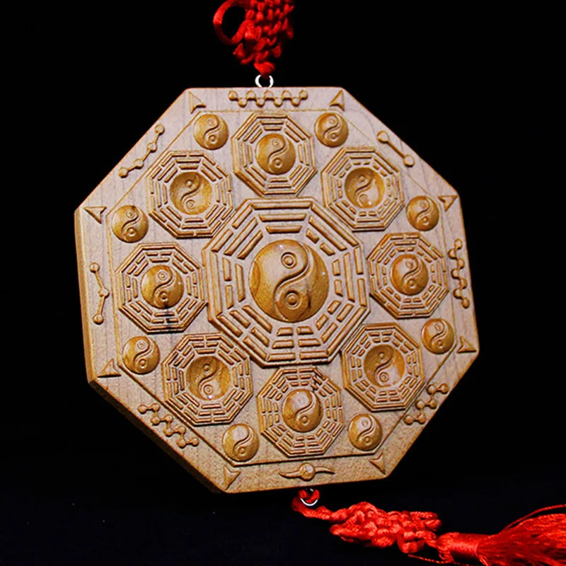 Taomu Jiugong  Mirror Bagua  Size  Mirror Taiji  Pendant Five Elements