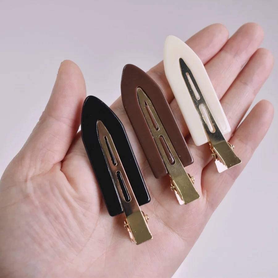 6er-Set Damen-Haarspangen aus mehrfarbigem Acryl, biegefeste Haarnadeln für tägliches Make-up, Gesichtsreinigung, Pony und zerzaustes Haar, spurlos – Detail 12