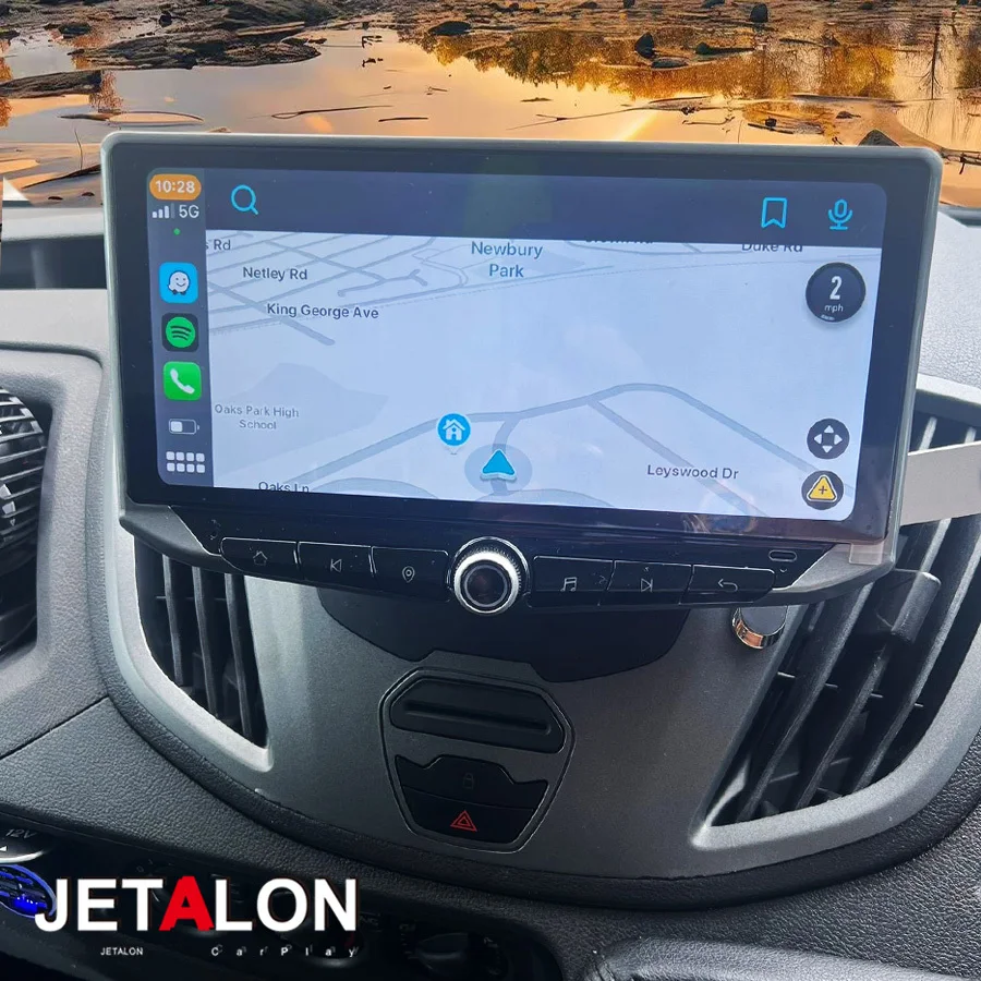 10.88'' Android 15 For Ford Transit Tourneo Custom 2013-2021 Car Radio Carplay Stereo Multimedia Player Head Unit GPS Navigation