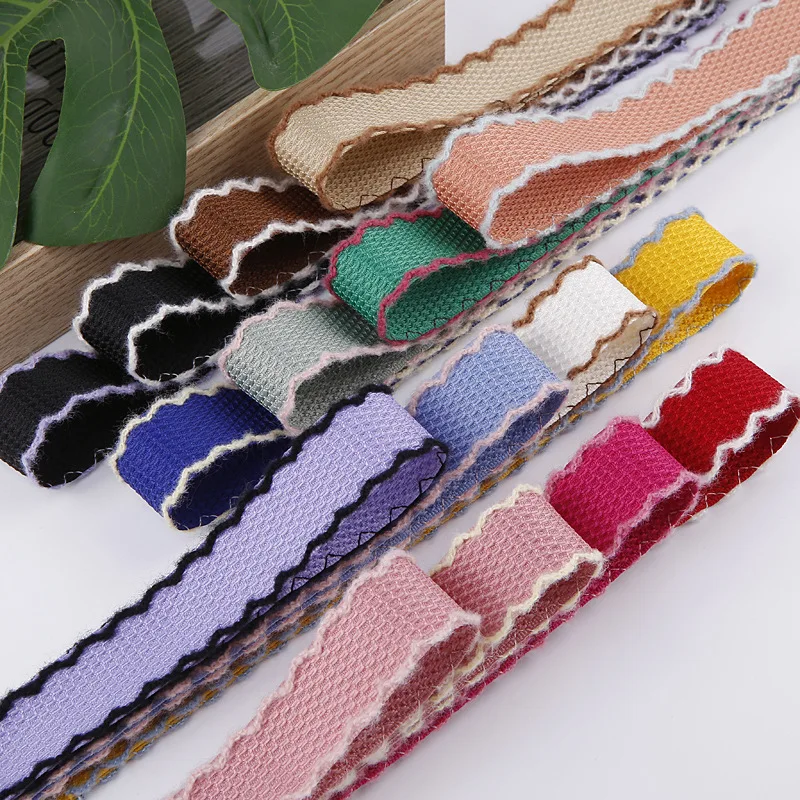 10 Yards 100 Yards 10MM/25MM Gridding Lace Edging Ribbons Hair Bows DIY Crafts Handmade Accessories Gift Wrapping