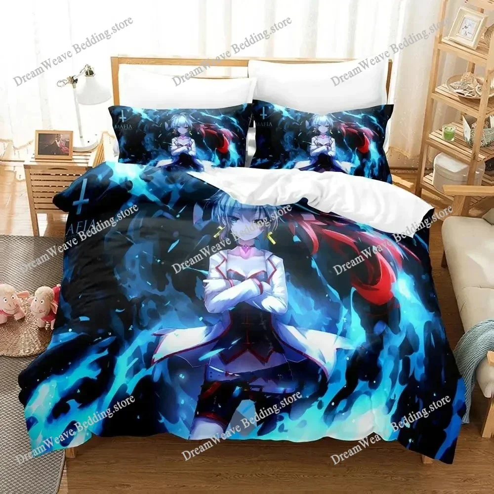Anime Pixiv Fantasia T Bedding Set Duvet Cover Bed Set Quilt Cover Pillowcase Comforter King Queen Size Boys Adult Bedding Set96 3