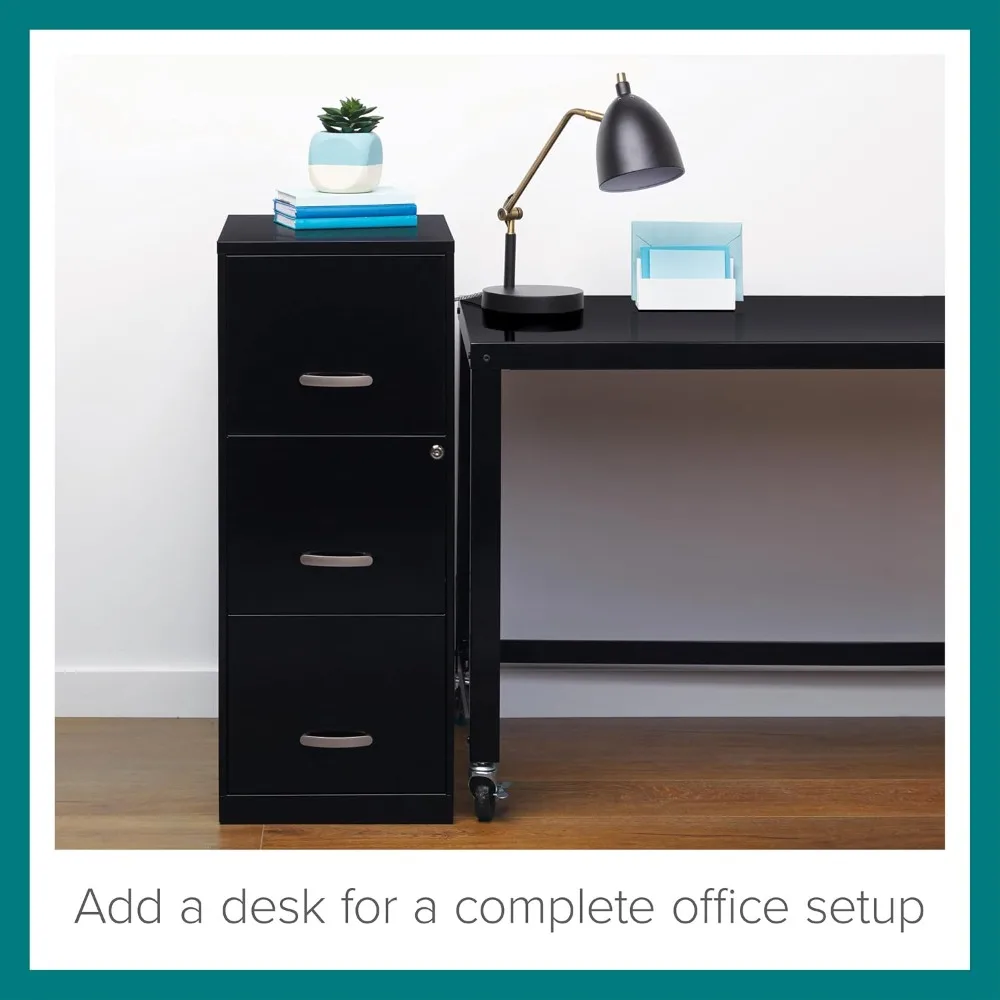 Lorell 18573 Archivador, Letra, Negro