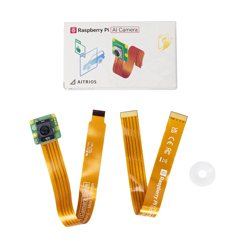 Raspberry Pi Official AI Camera Module with IMX500 Sensor Development Board for RSP Pi-1080p30/720p60 Video Support