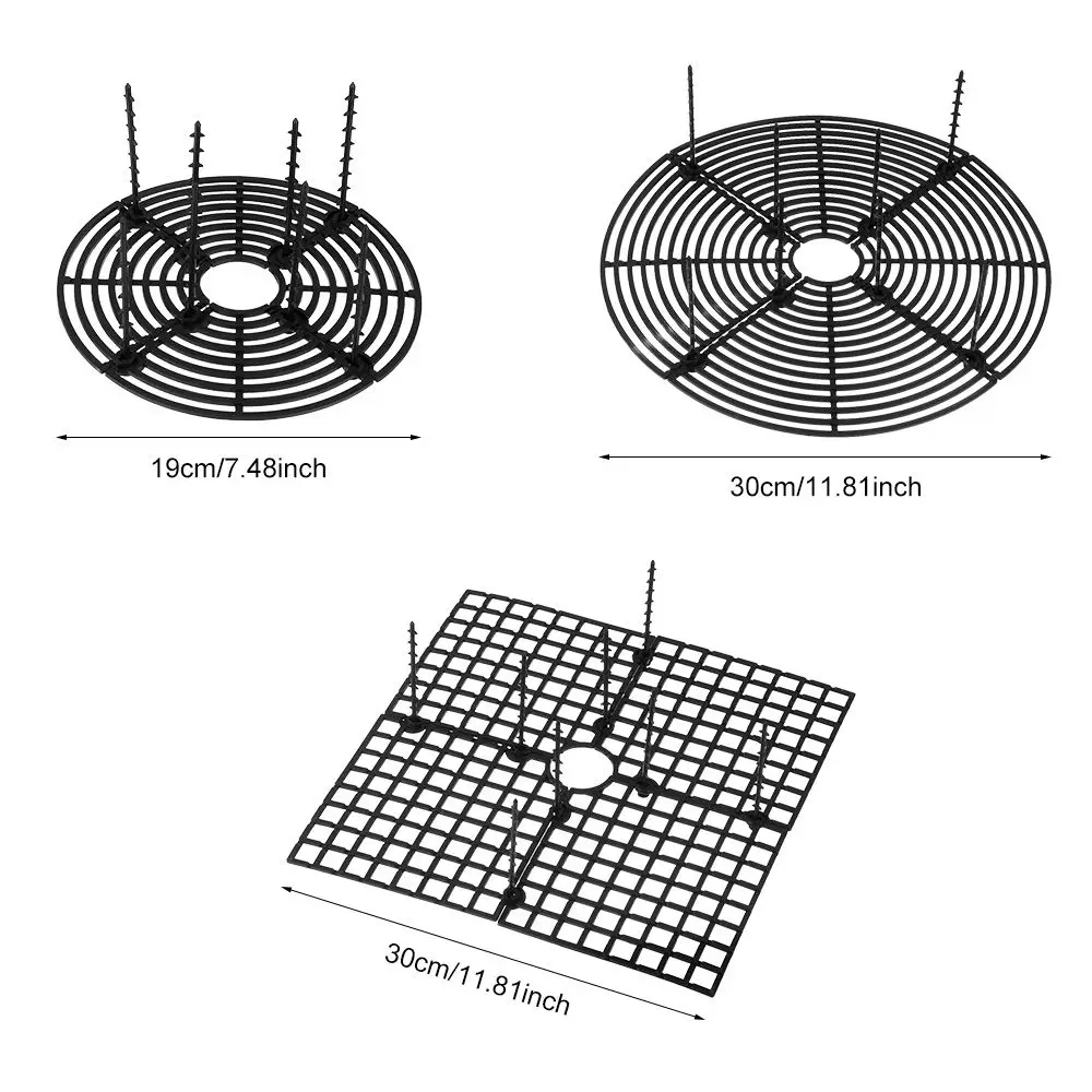 Cuttable Planter Multi-use Plants Protector Plant Protection Mesh Plant Root Protect Flower Pot Cover Soil Guard