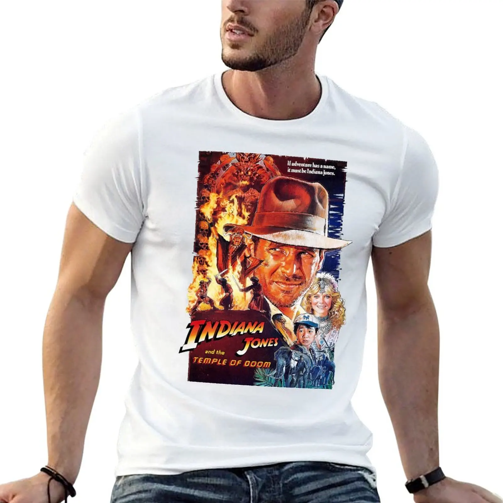 The Adventure Of Jones T-Shirt Plus Size Gym Sports T-Shirt