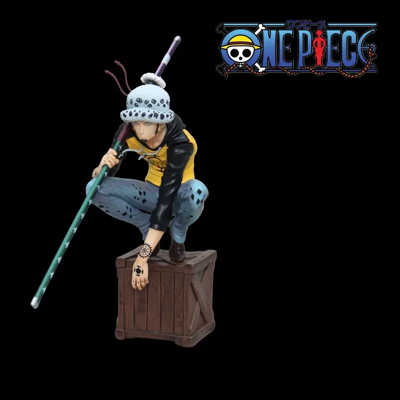

21 cm One Piece character Trafalgar D. Water Law PVC action figure model statue collection desktop decoration toy gift ornaments