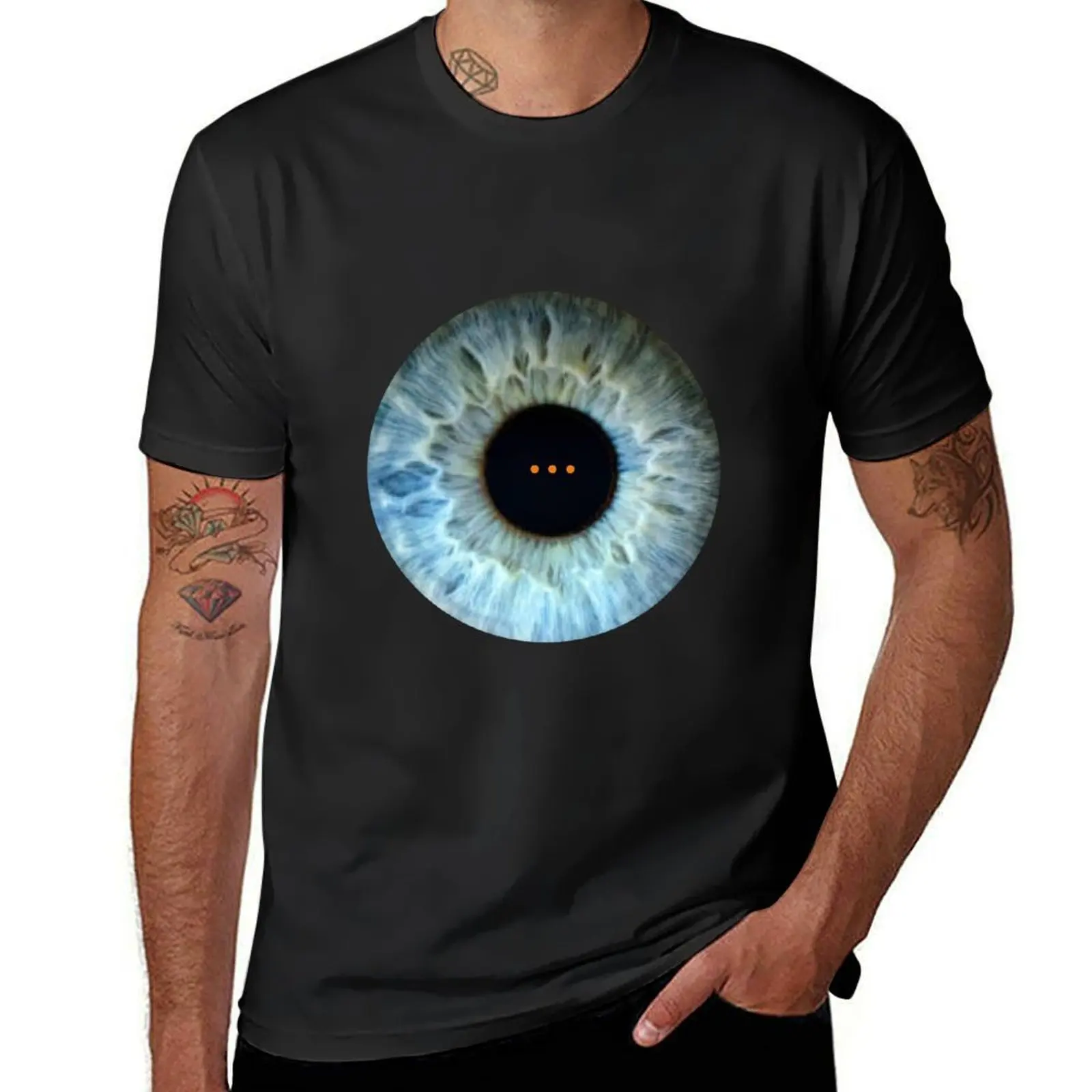 Asteroid City - photic retinopathy of right macula T-Shirt hippie clothes mens graphic t-shirts hip hop