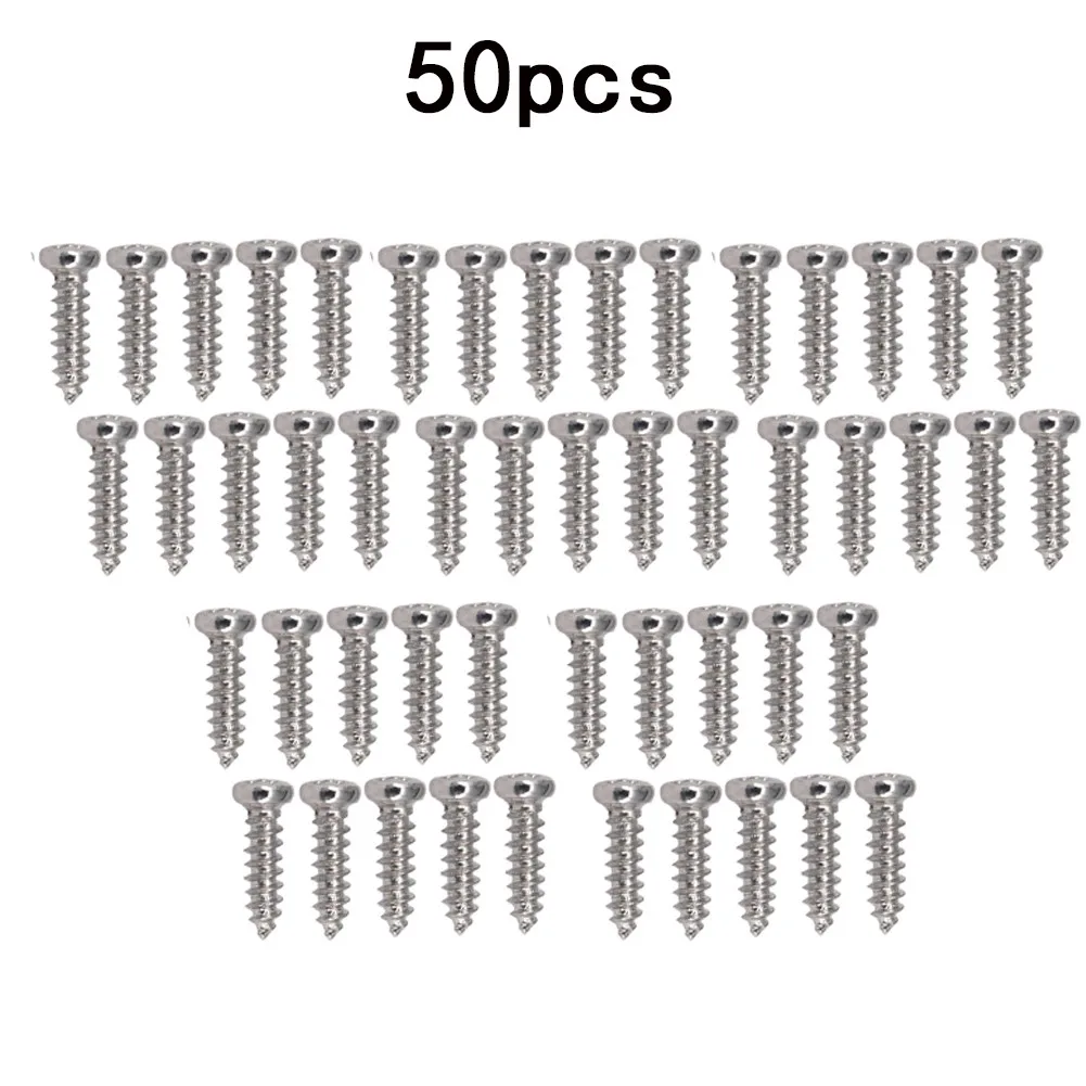 Useful High Quality Brand New Guitar Tuner Screw Tuning Pegs 50pcs Electric Guitar 2.2x11mm Acoustic Guitar Bass