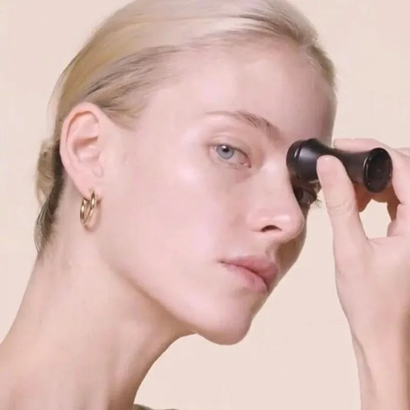 火山オイル吸収ローラー - マット肌用携帯フェイスブロッティングローラー、再利用可能なオイルコントロールストーンローラー、天然ミネラル