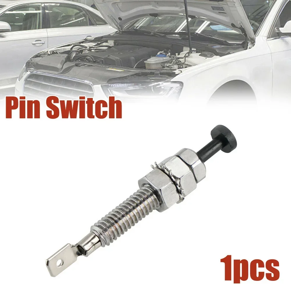 

Car Pin Switches Adjustable Alarm Silver Trunk Bonnet Electronic Jamb Light Hood Accessories Brand New High Quality