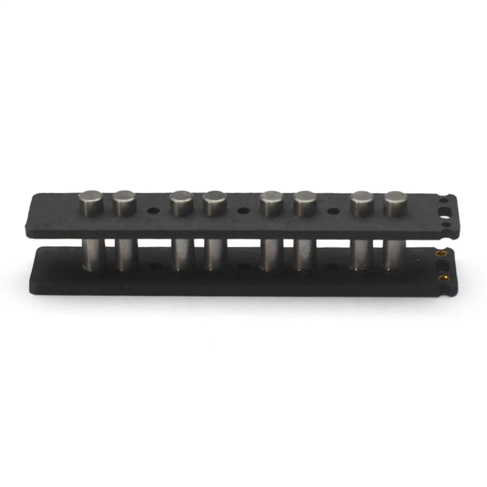 Dual Rails Humbucker Electric Guitar Pickup Low Noise High Output for Bass Guitar DIY Bridge Neck Replacement Parts