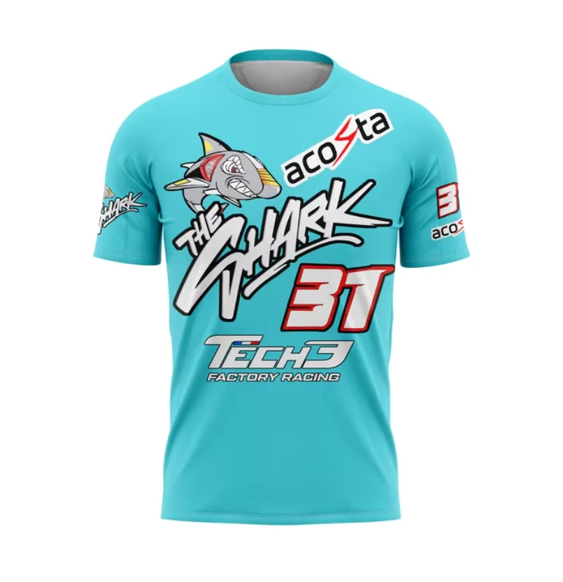 T-shirt de course de moto n ° 31 pour homme, fan d'Acosta, séchage rapide, sports de plein air, loisirs, été, nouveau, 2024