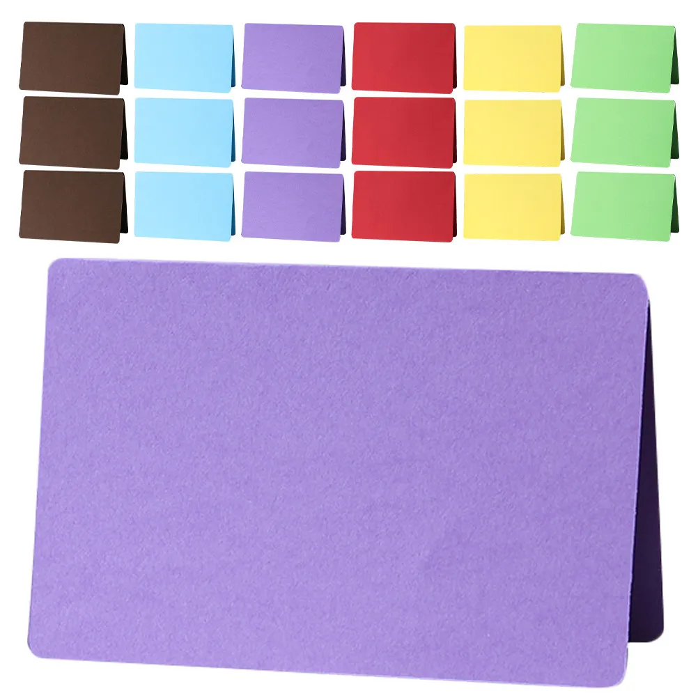 30 Pcs Card for Making Blank Cards Painting Color Greeting Blanks Word Watercolor Postcards