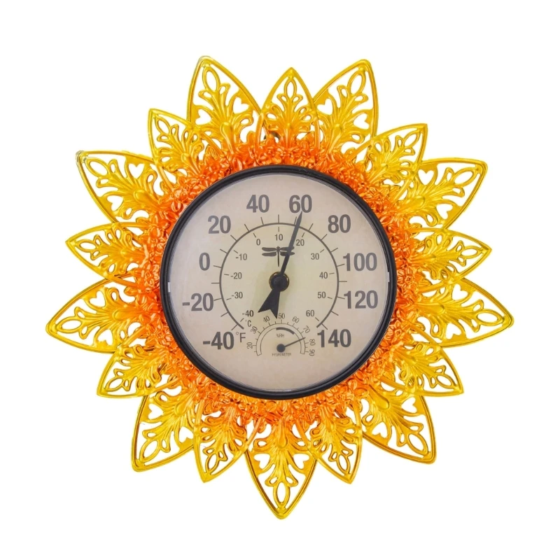 

Sun Thermometer Waterproof Window Indoor Outdoor Wall Garden Measurement Temperature Meter Decoration Eye Dropship