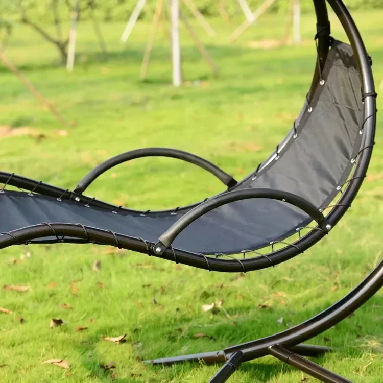 Hanging Basket Folding Hanging Chair Lazy Hammock Shade Chair Outdoor Furniture Cradle Chair Single Swing Suspensionb21
