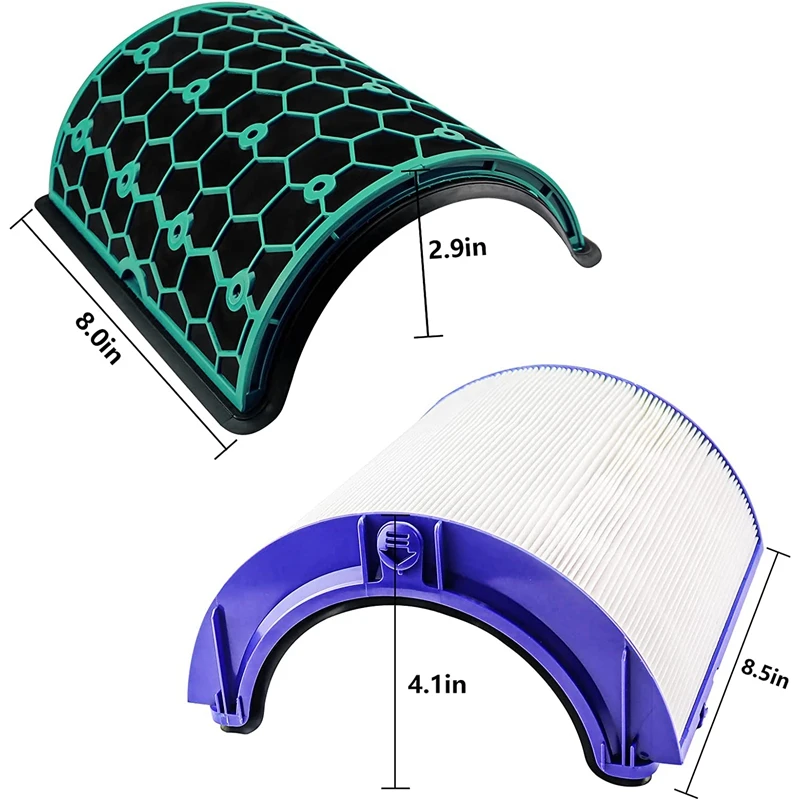 Top Bán Thay Thế Bộ Lọc Hepa Cho Dyson HP04 TP04 DP04 TP05 DP05 Máy Lọc Không Khí Kính Lọc HEPA & Than Hoạt Tính bộ Lọc