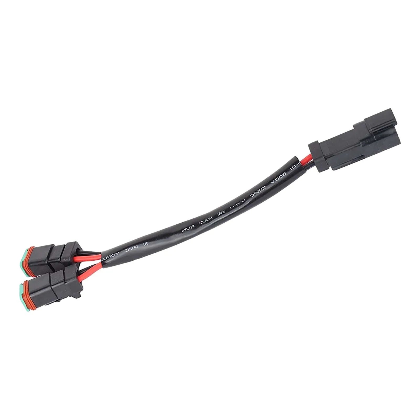 1pcs Deutsch Adapters Connect 2 Way Waterproof DT Dtp Pigtails Male Female Electrical Y Type Deutsch Leads Deutsch DT Connector