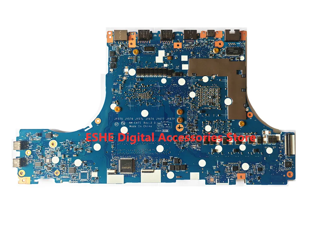 Imagem -02 - Placa-mãe para Laptop Lenovo Legion Pro Mainboard Cpu Rtx3070ti Gpu 6g 8g Ram Nm-e471 5b21f64998 5b21f65786 16arh7h