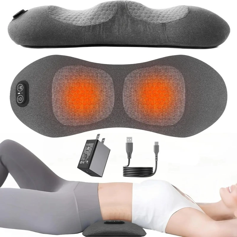 3 in 1 Lower Back Massager for Pain Relief Deep Tissue,Smooth Spine Triple Fusion Back Massage Support Pillow for Bed,Chair - view 6