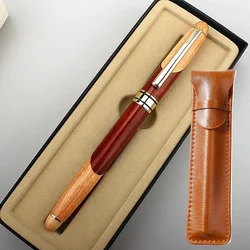 Luxus Hochwertige Mode Holz Brunnen Stift Finanz Büro Student Schule Schreibwaren Liefert Tinte Stifte STIFT SET TASCHE