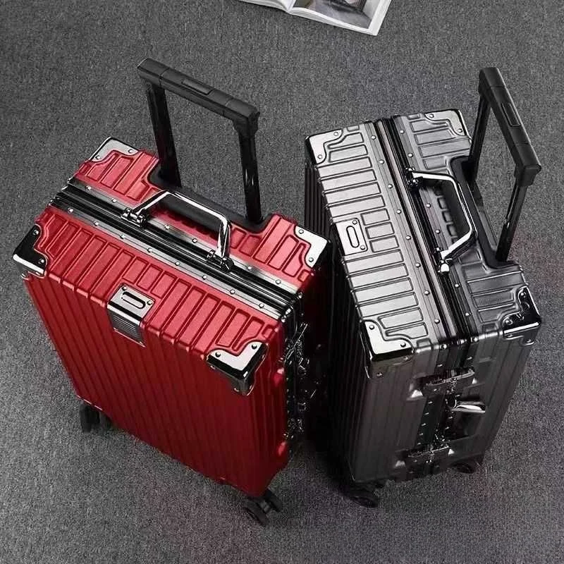 large-capacity-aluminum-frame-luggage-suitcase-travel-bag-with-combination-lock-for-men-and-women-wheelbarrow-handheld