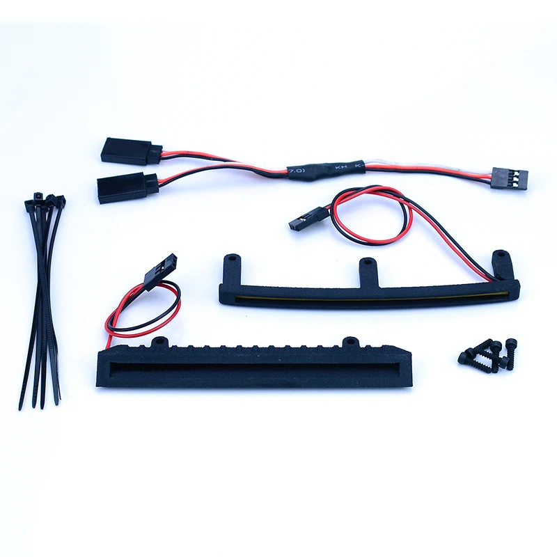 Front & Rear LED Lights Spotlight Headlight Taillight Lamp for Traxxas Mini Slash 4X4 RC Car Short Course Race Truck