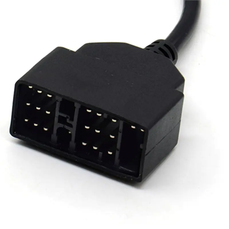 AEA7-22 Pin To 16 Pin OBD2 Diagnostic Adapter Cable For Toyota 22Pin To 16Pin OBD To OBD2 Connect Cable